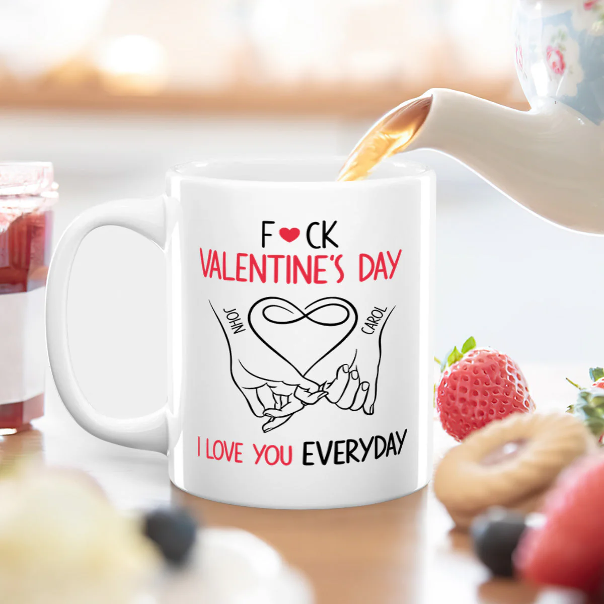 Valentine's Day - Personalized Mug - Image 4
