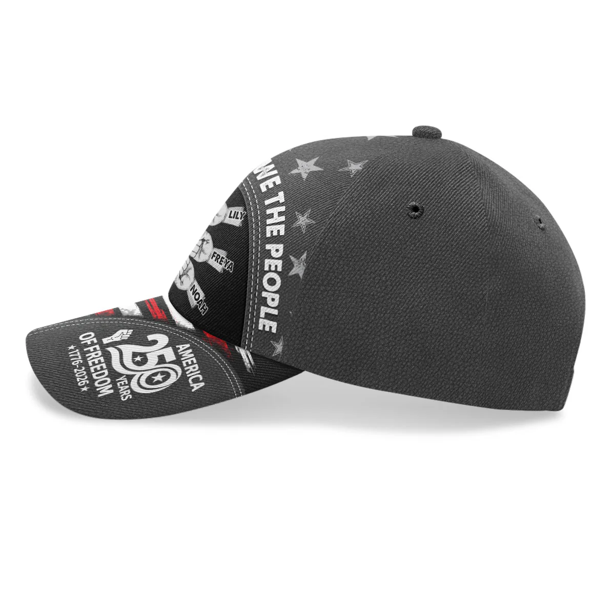 We The People  - Personalized Classic Cap - Image 3