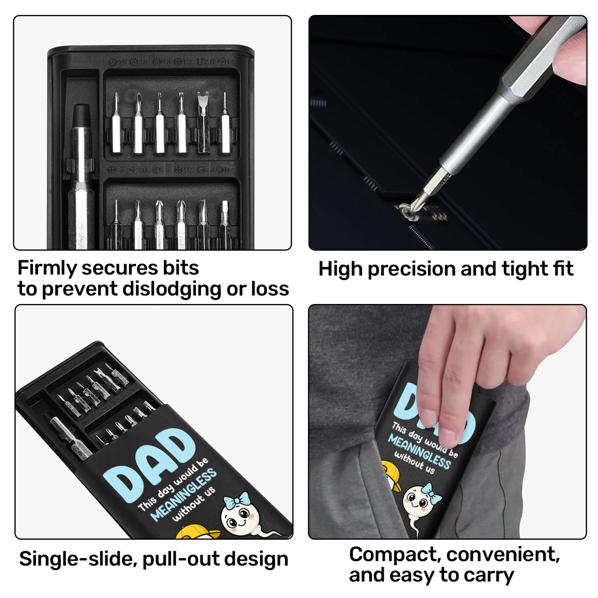 We Would Not Be Here Without You - Personalized Screwdriver Set - Image 5