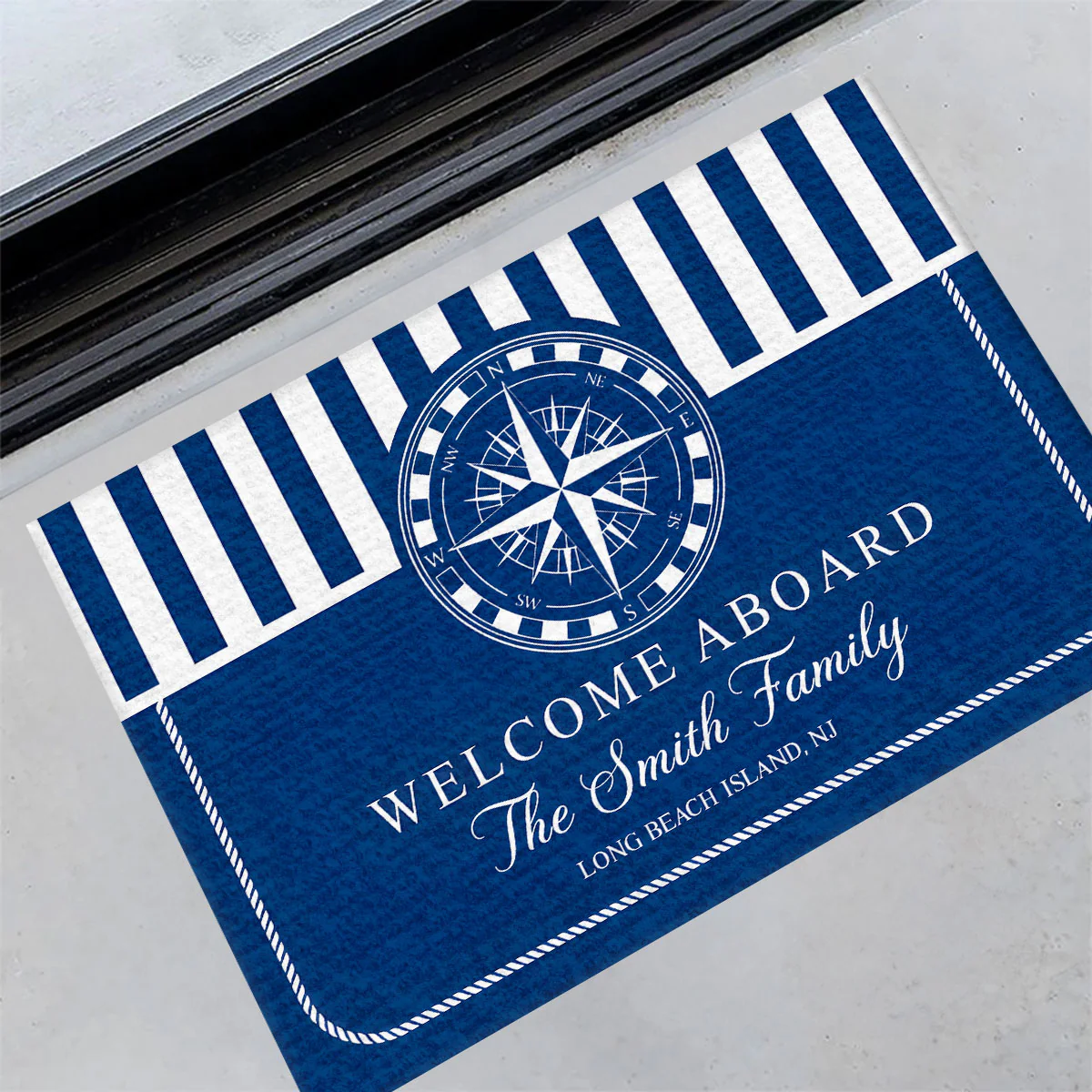 Welcome Aboard - Personalized Doormat - Image 5