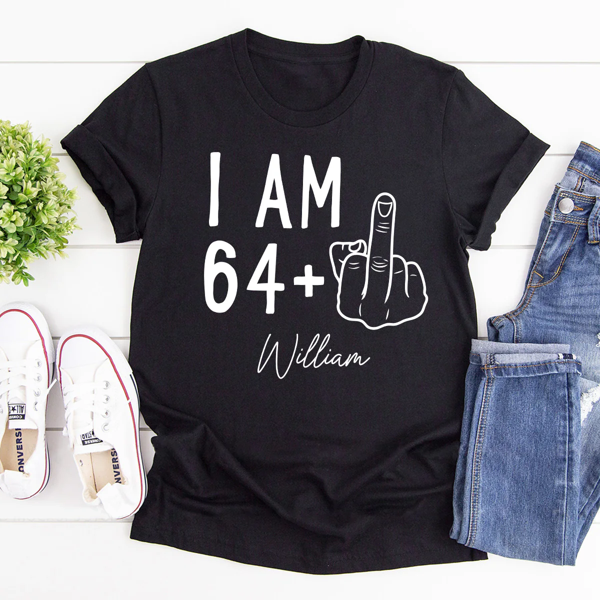 When I'm Sixty Four - Personalized 2D Unisex T-shirt - Image 2