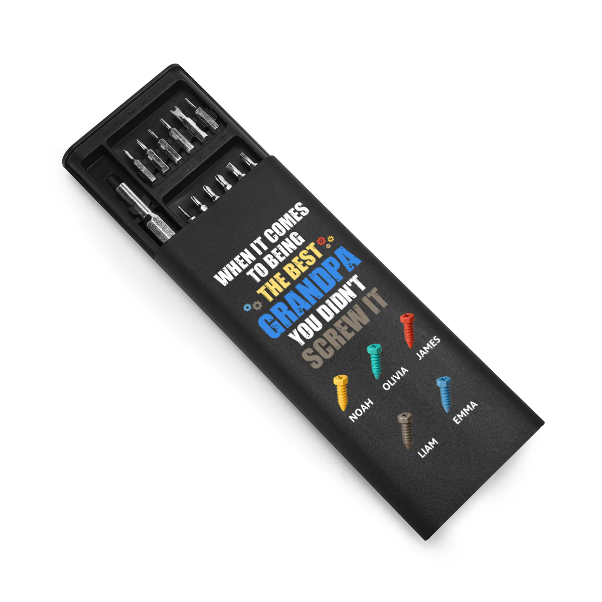 When It Comes To Being The Best Dad, You Didn't Screw It - Personalized Screwdriver Set - Image 2