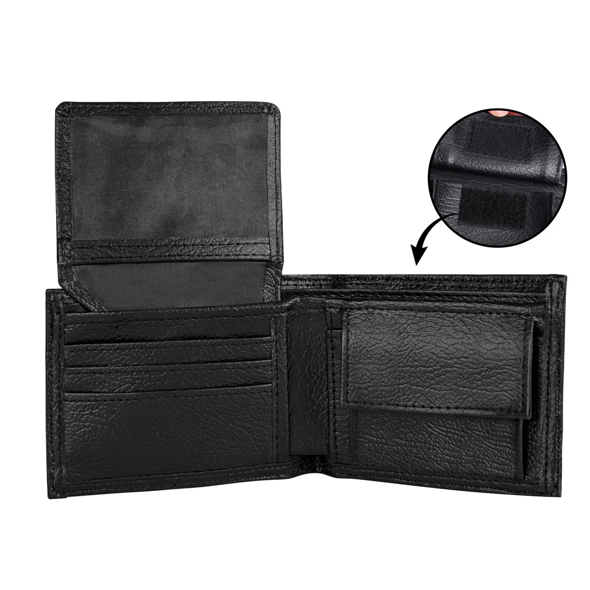 When We Get To The End Of Our Lives Together - Personalized Leather Folded Wallet - Image 5
