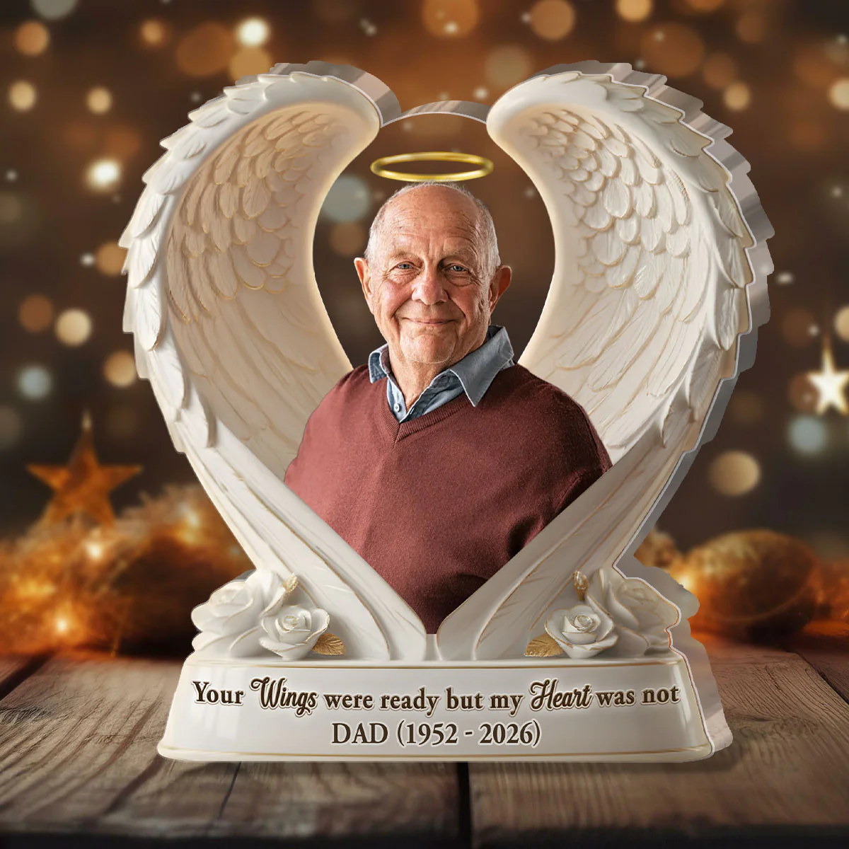 When You Miss Me Have No Fear Memorial - Personalized Custom Shaped Acrylic Plaque - Image 2