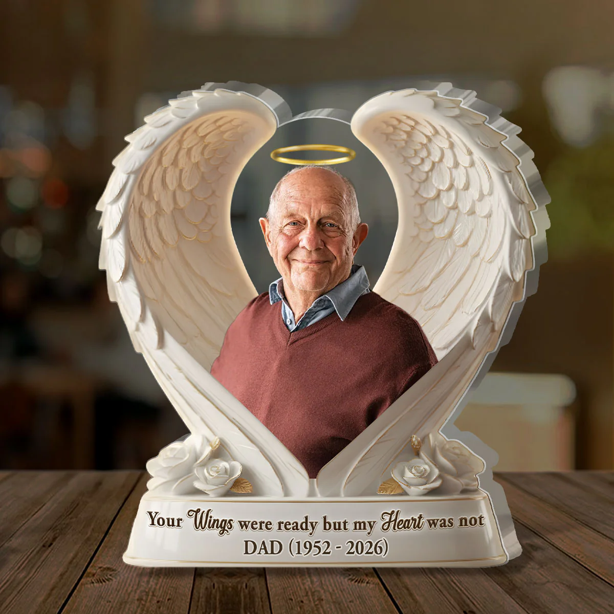 When You Miss Me Have No Fear Memorial - Personalized Custom Shaped Acrylic Plaque - Image 3