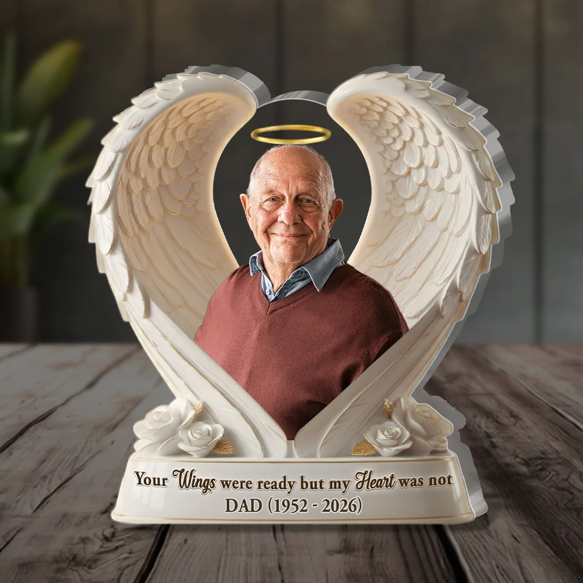 When You Miss Me Have No Fear Memorial - Personalized Custom Shaped Acrylic Plaque - Image 4