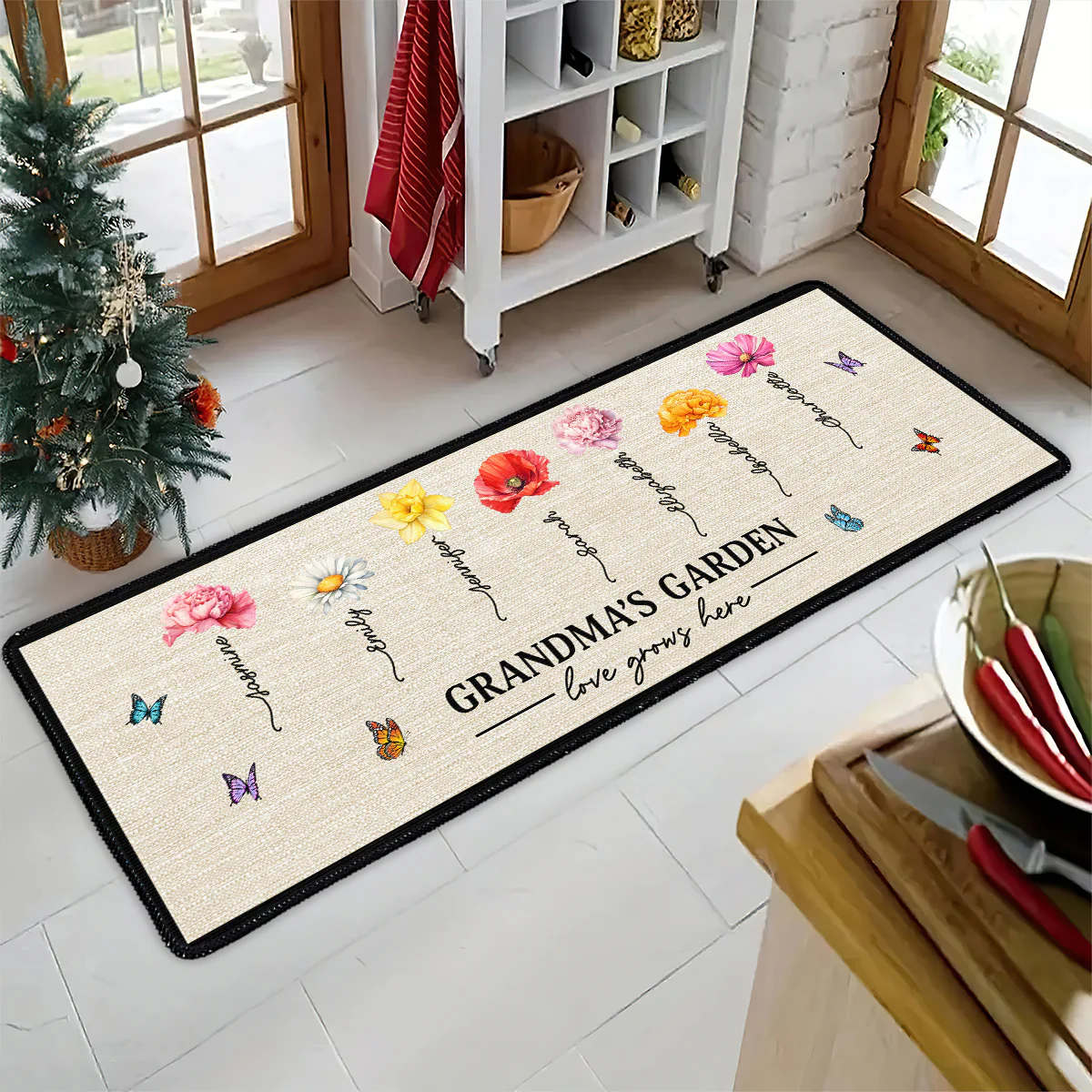 Where Love Grows - Personalized Runner Rug