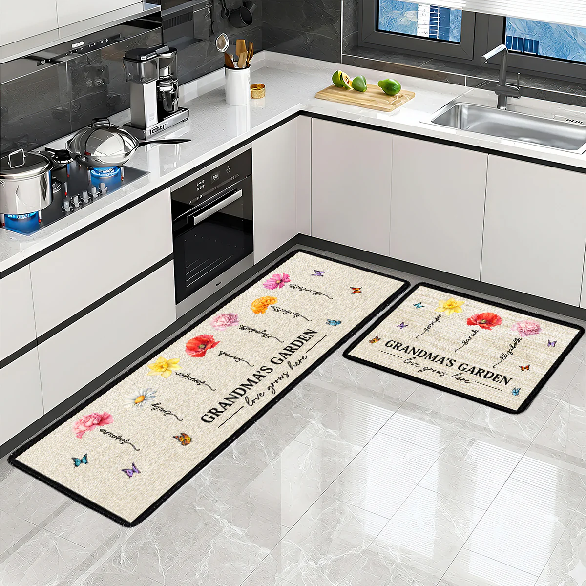 Where Love Grows - Personalized Runner Rug - Image 2