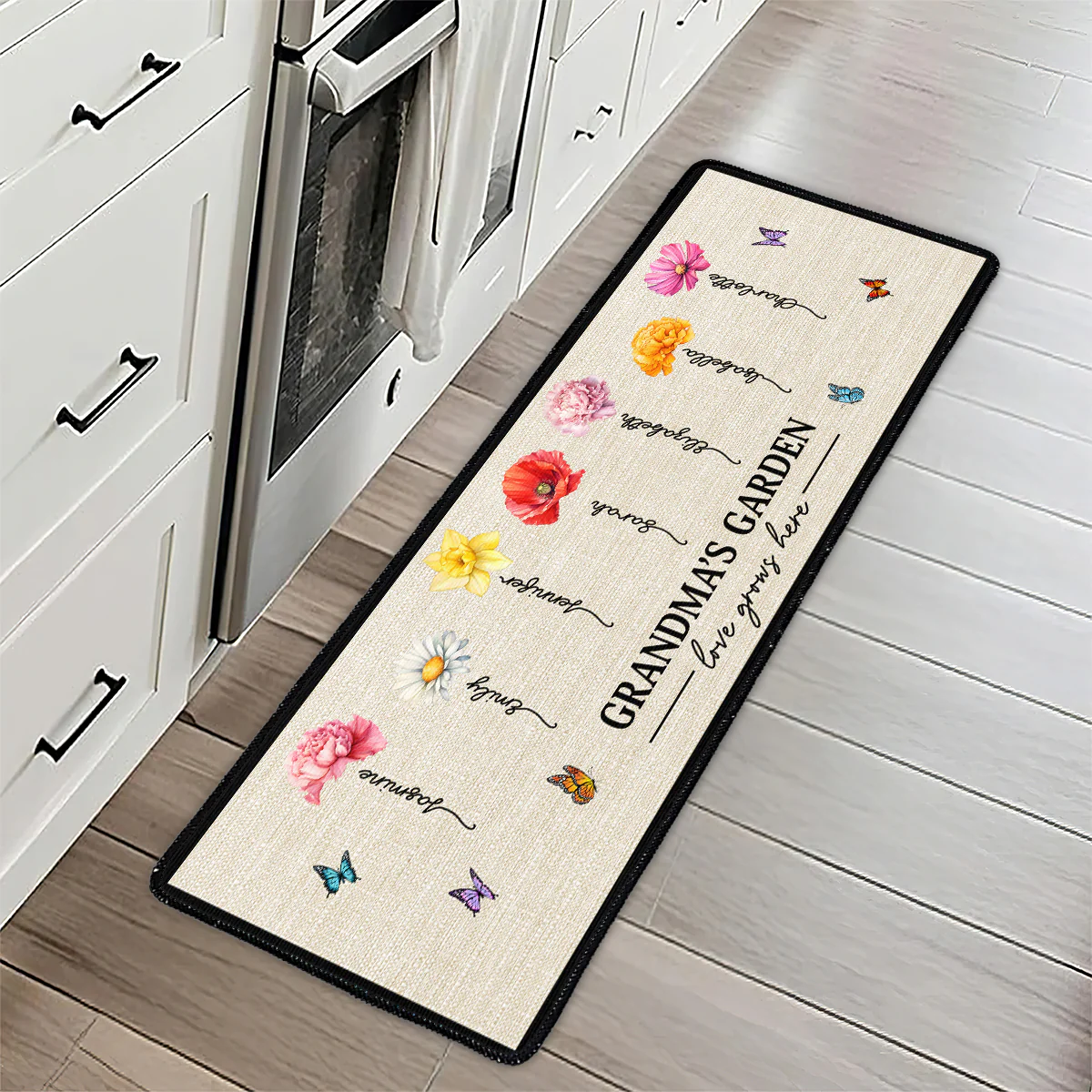 Where Love Grows - Personalized Runner Rug - Image 3