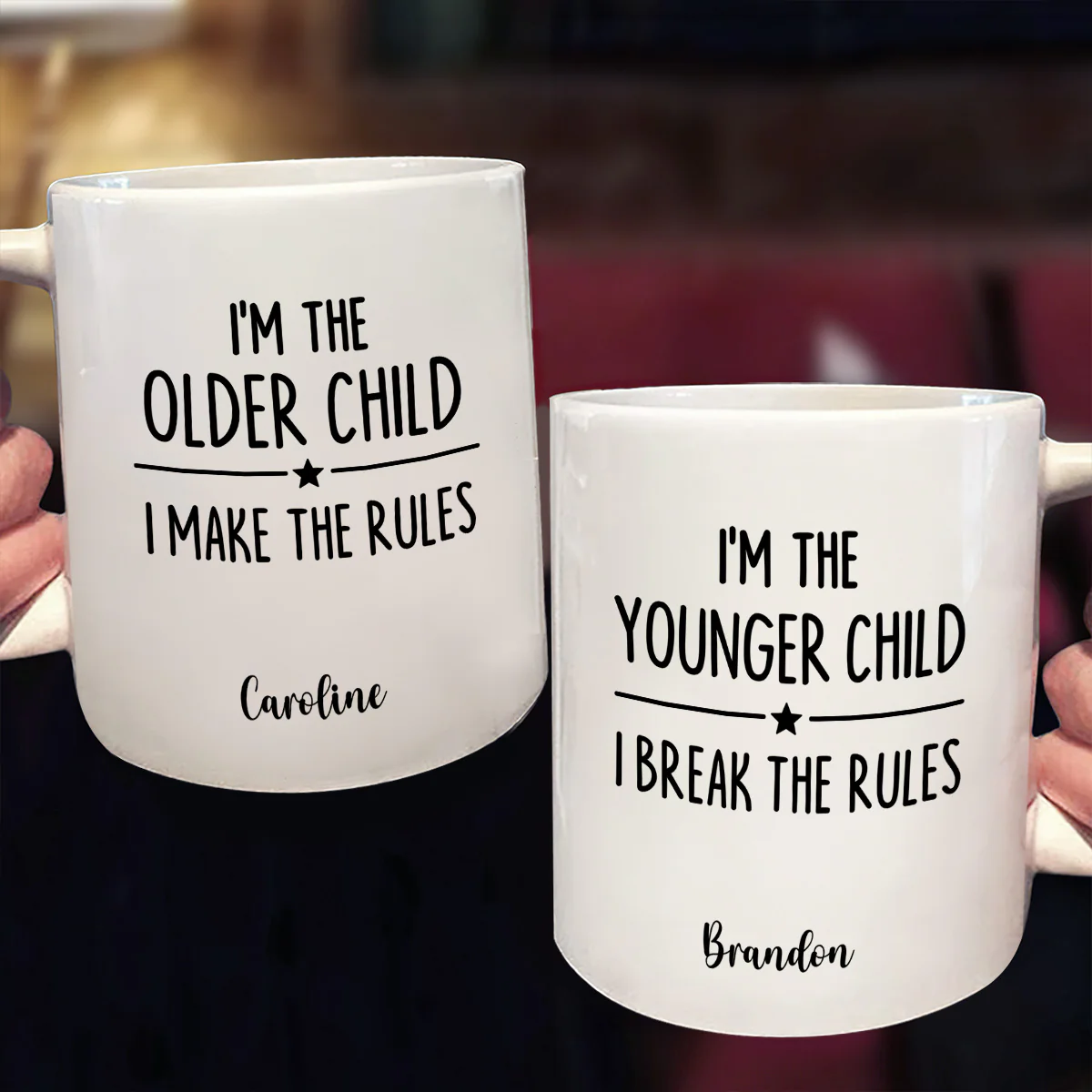 Who Makes The Rules 2 - Personalized Ceramic Coffee Mug - Image 2