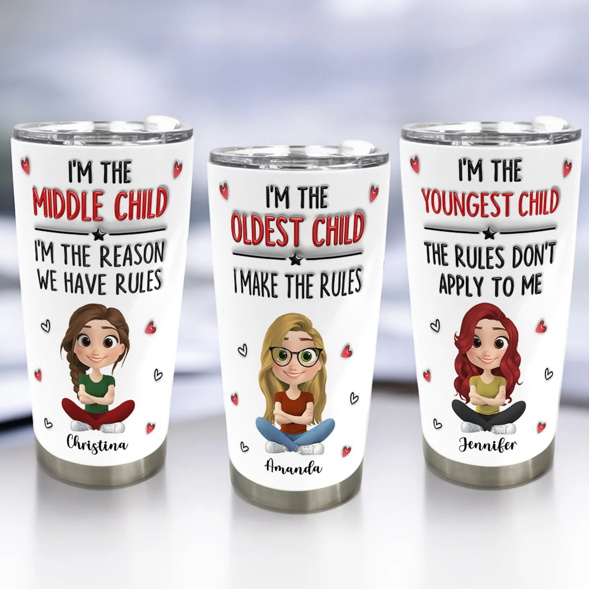 Who Makes The Rules 2 - Personalized Stainless Steel Tumbler