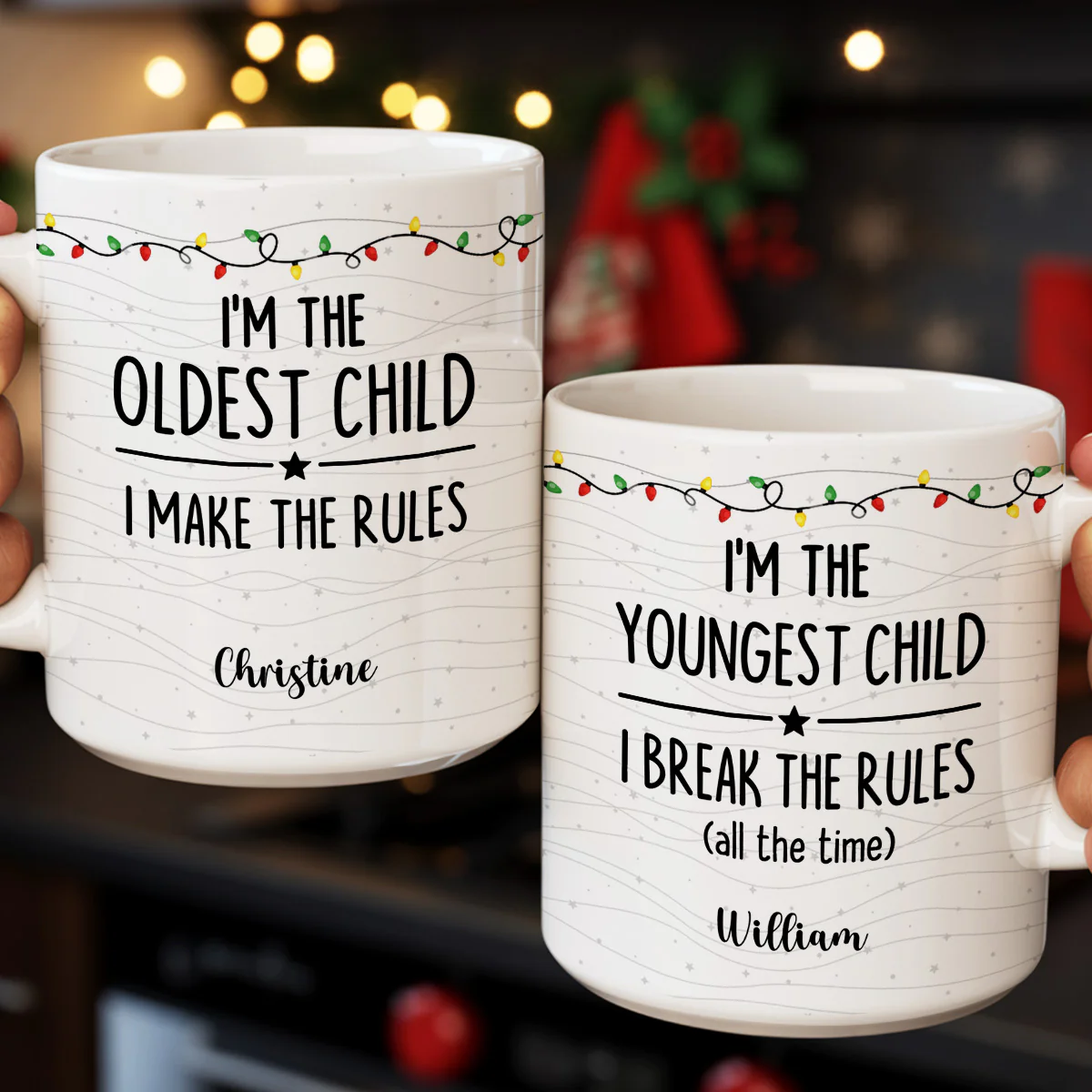 Who Makes The Rules Extended Version - Personalized Ceramic Coffee Mug - Image 4