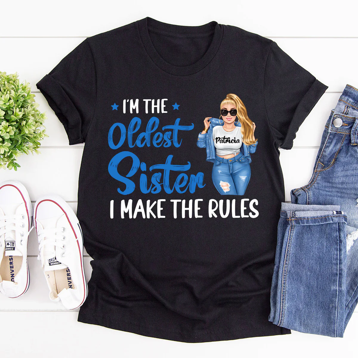 Who Makes The Rules - Personalized 2D Unisex T-shirt - Image 4