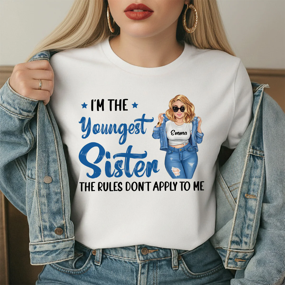 Who Makes The Rules - Personalized 2D Unisex T-shirt - Image 5