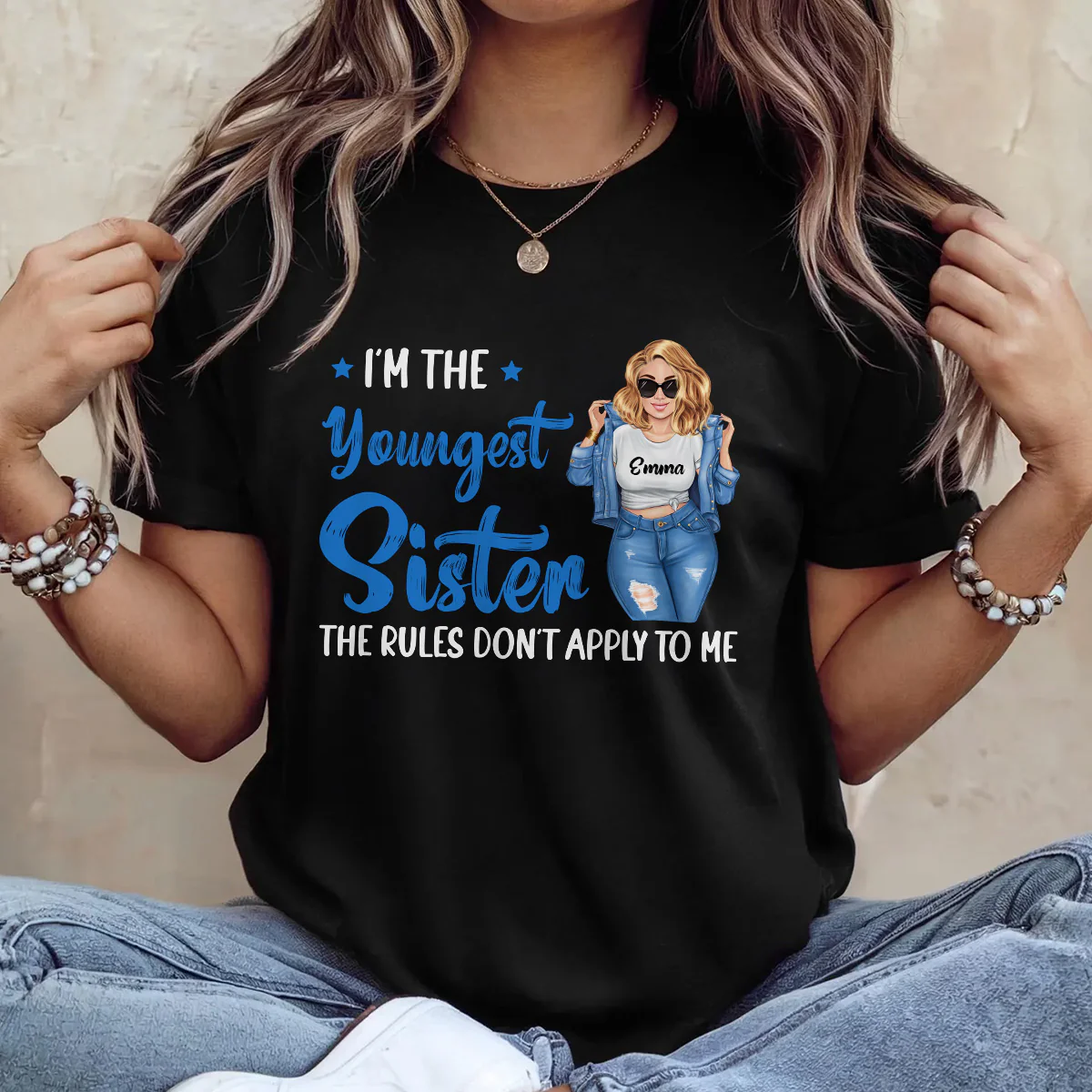Who Makes The Rules - Personalized 2D Unisex T-shirt - Image 6