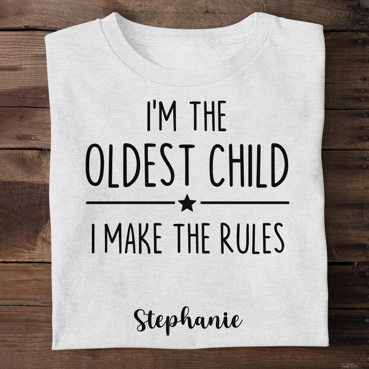 Who Makes The Rules - Personalized 2D Unisex T-shirt - Image 2