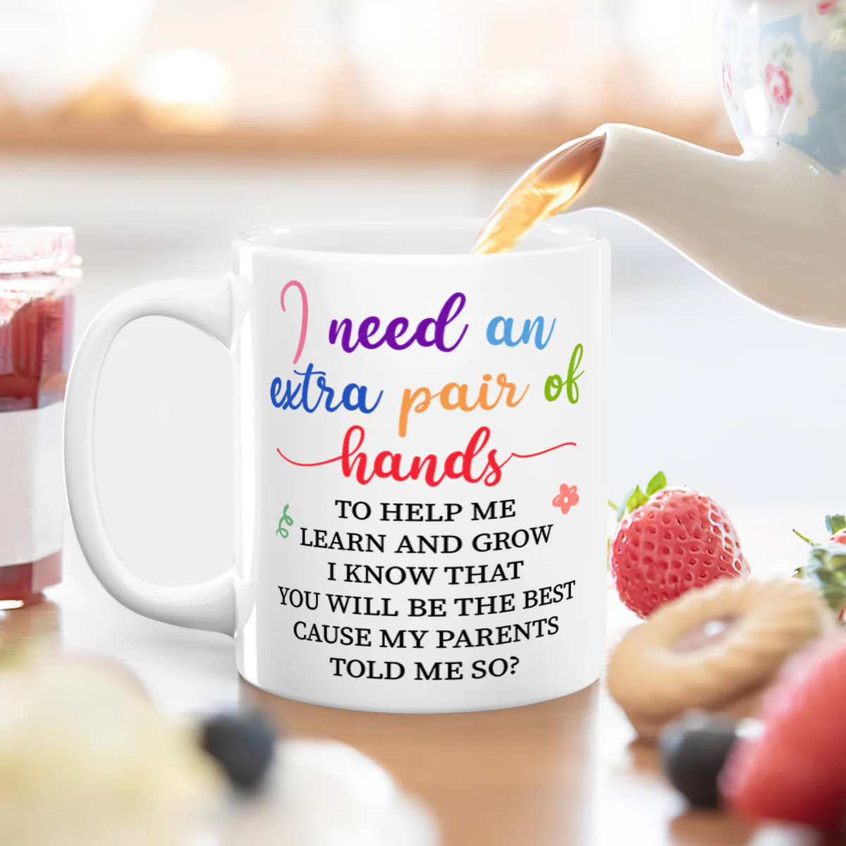 Will You Be My Godmother - Personalized Ceramic Coffee Mug - Image 4