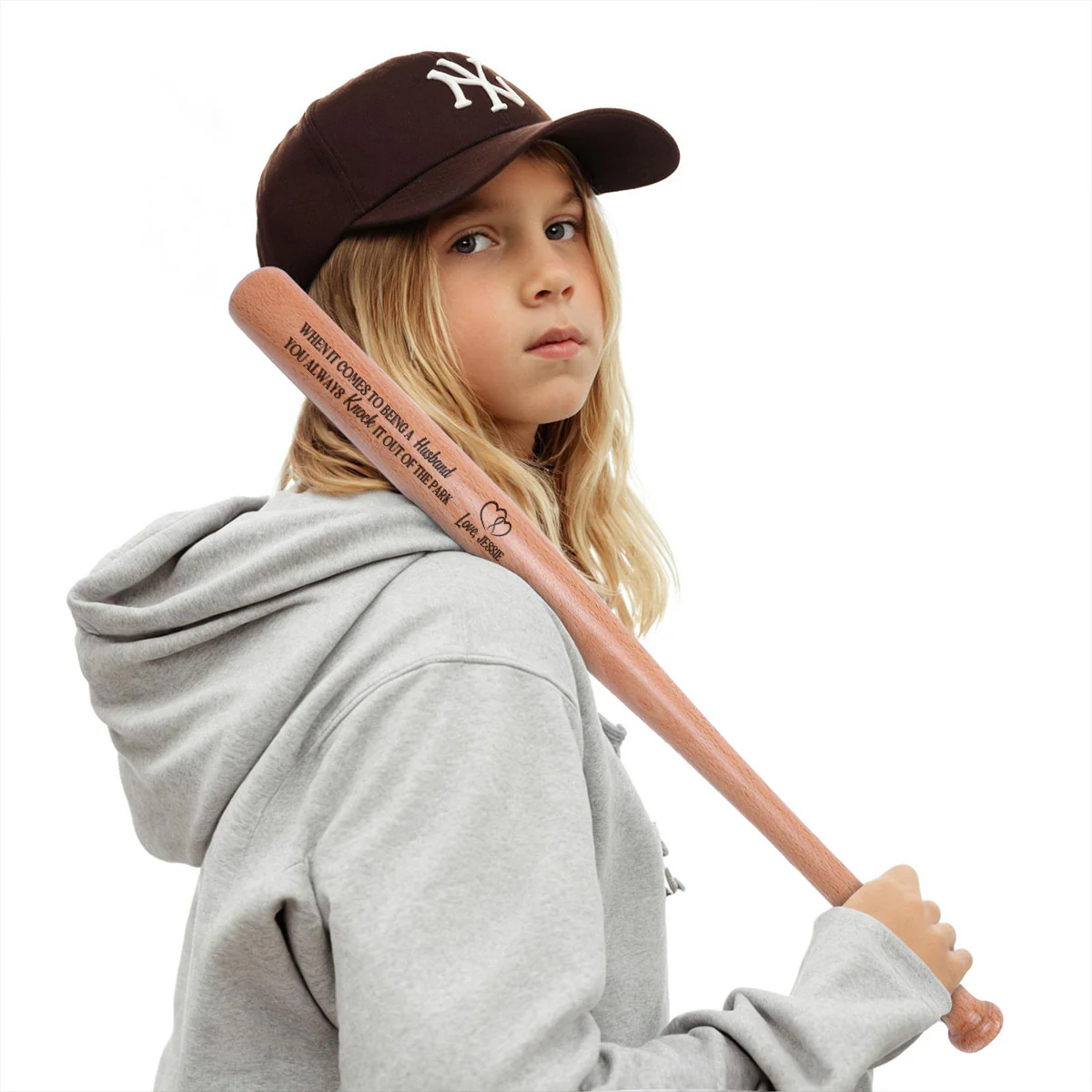 You Always Knock It Out Of The Park - Personalized Baseball Bat - Image 4
