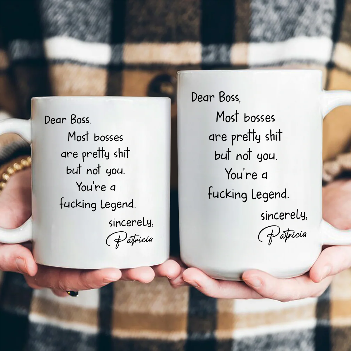 You Are A Legend - Personalized Ceramic Coffee Mug - Image 4