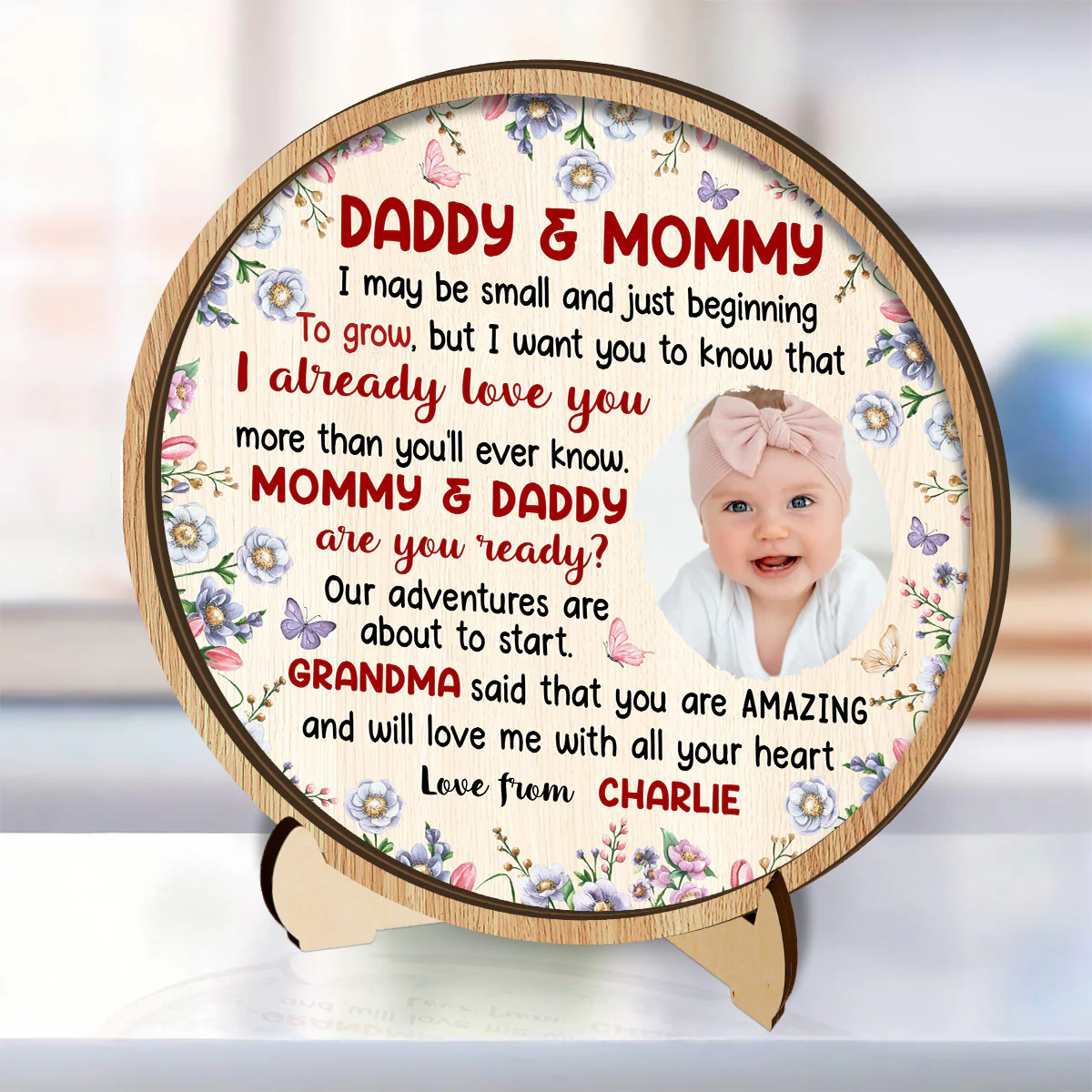 You Are Amazing - Personalized Wooden Plaque - Image 3