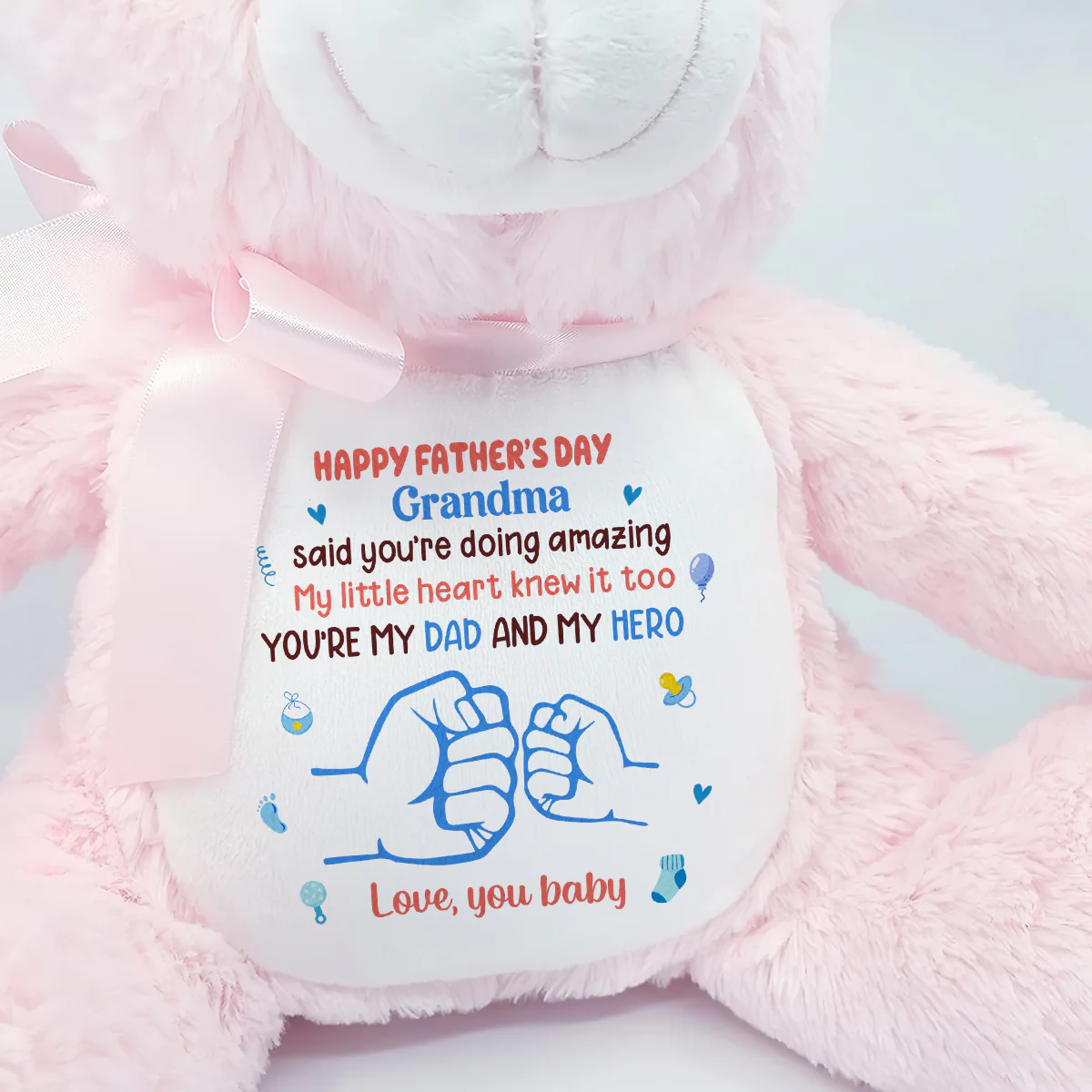 You Are Doing Amazing - Personalized Teddy Bear - Image 5
