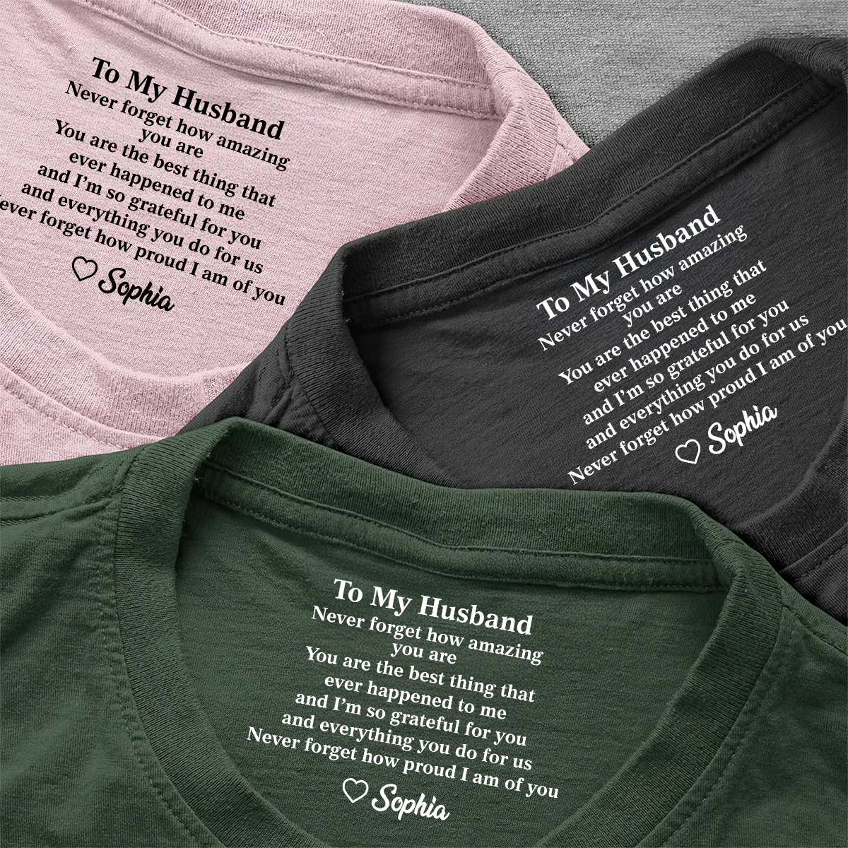 You Are The Best Thing That Ever Happened To Me - Personalized Shirt With Design Inner Neck - Image 2