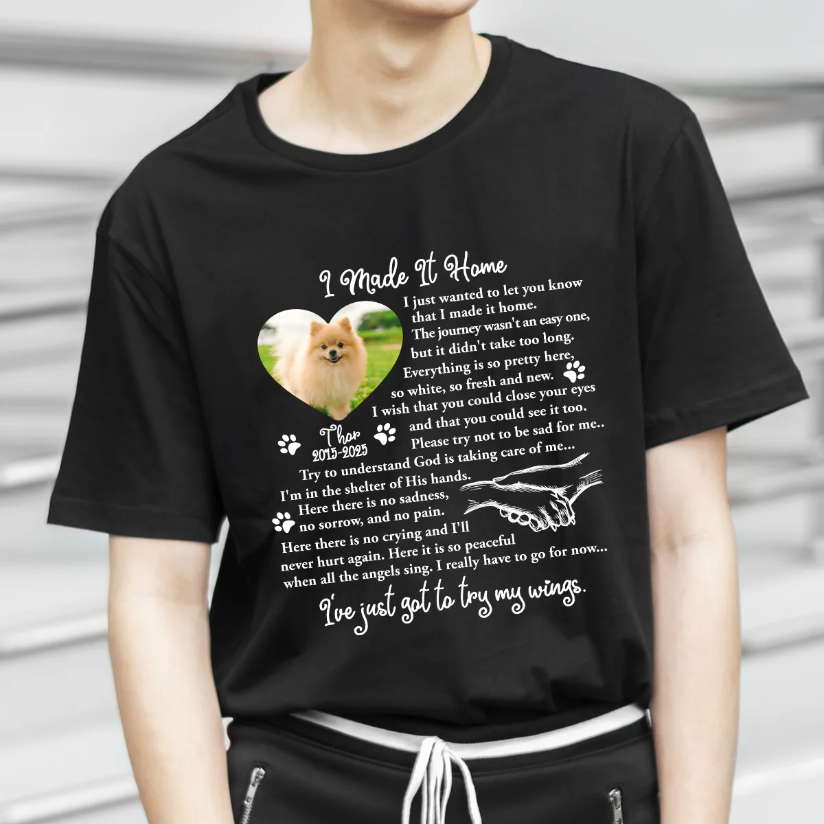 You'll Meet Me In The Light - Personalized 2D Unisex T-shirt - Image 3