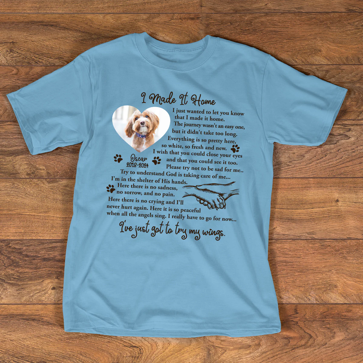 You'll Meet Me In The Light - Personalized 2D Unisex T-shirt - Image 5