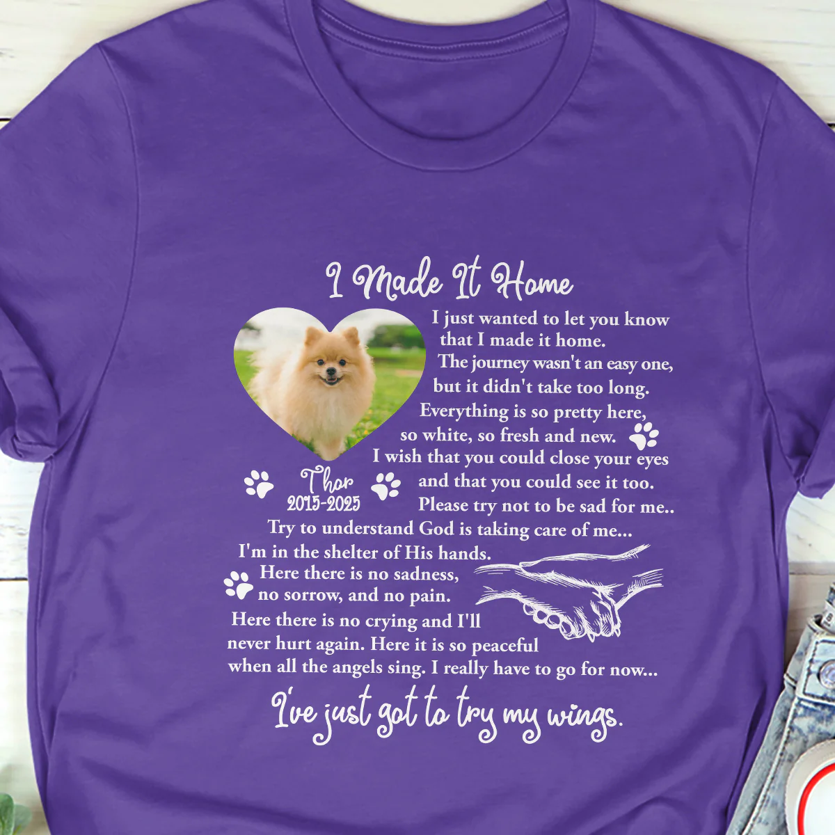 You'll Meet Me In The Light - Personalized 2D Unisex T-shirt - Image 6