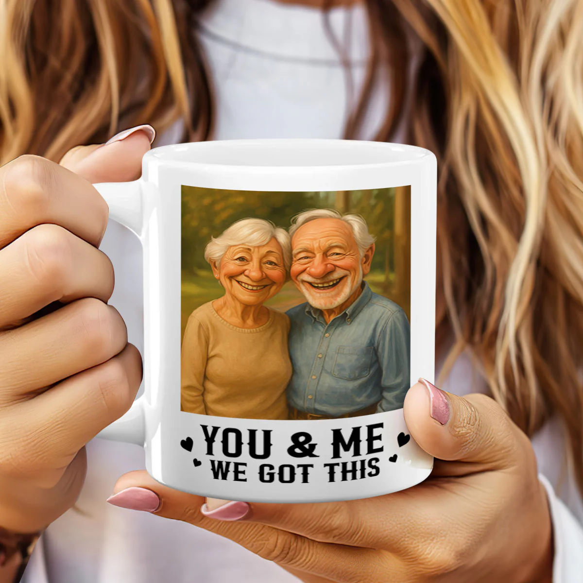 You & Me We Got This - Personalized Ceramic Coffee Mug - Image 2