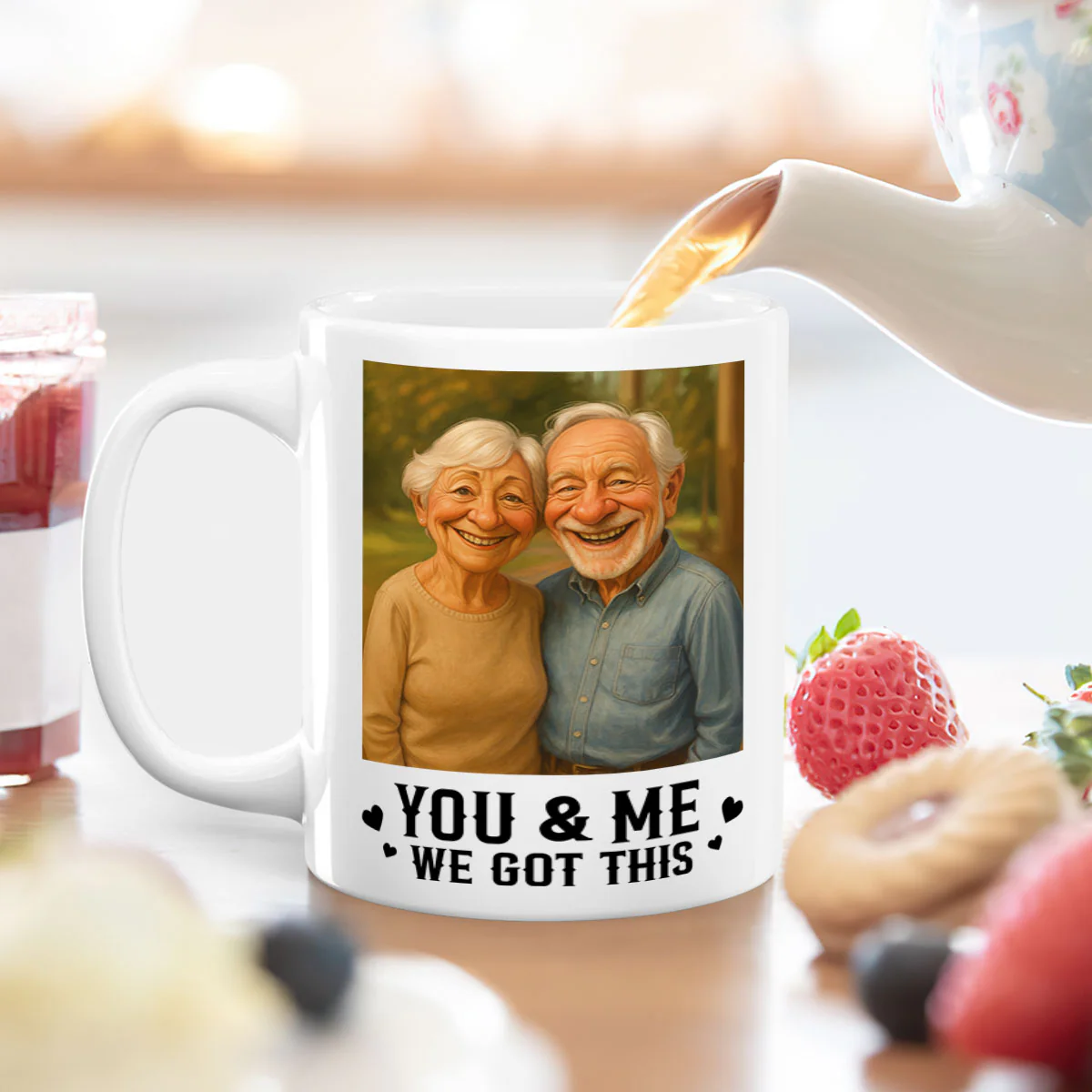 You & Me We Got This - Personalized Ceramic Coffee Mug - Image 4