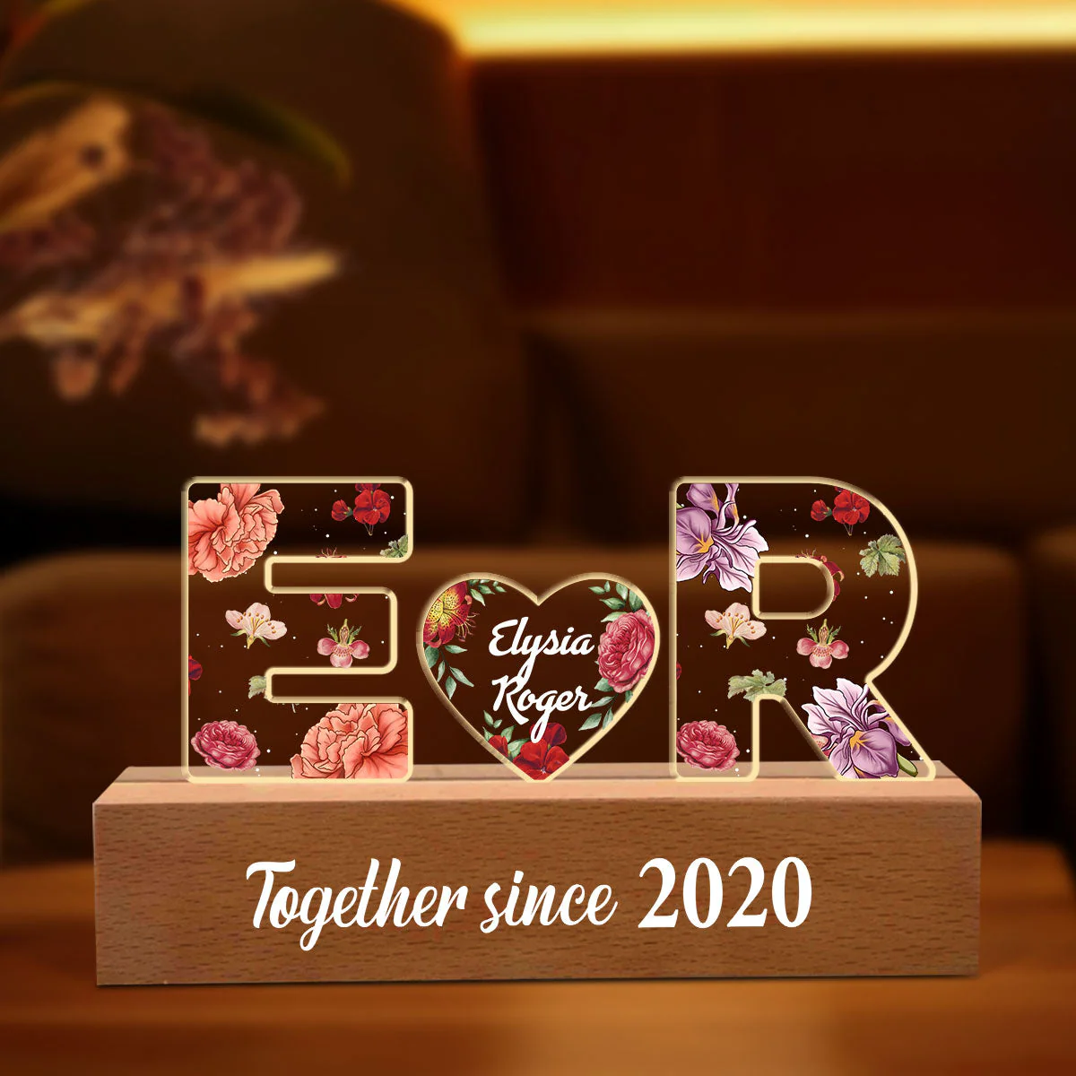 You & Me We Got This - Personalized LED Night Light - Image 3