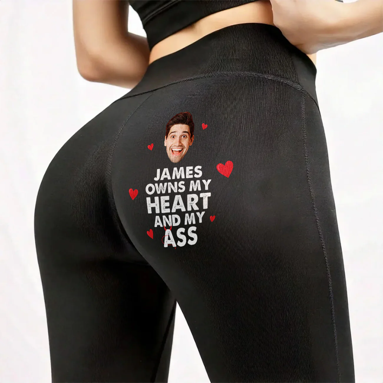 You Own My Heart And My Ass - Personalized Leggings - Image 5