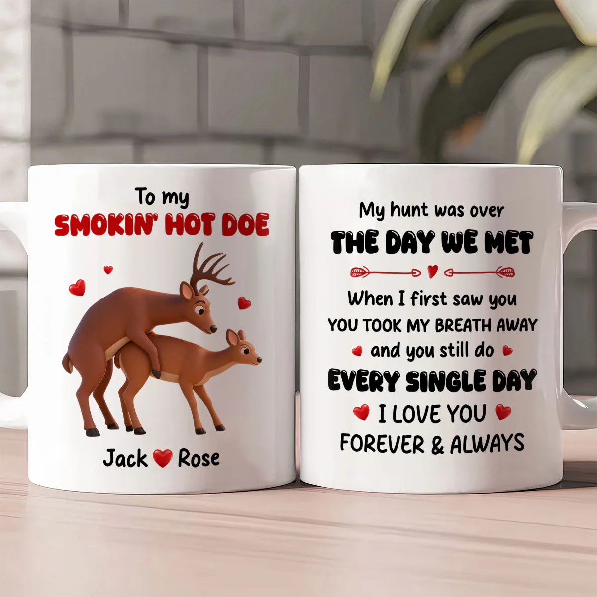You Still Take My Breath Away Every Day - Personalized Ceramic Coffee Mug