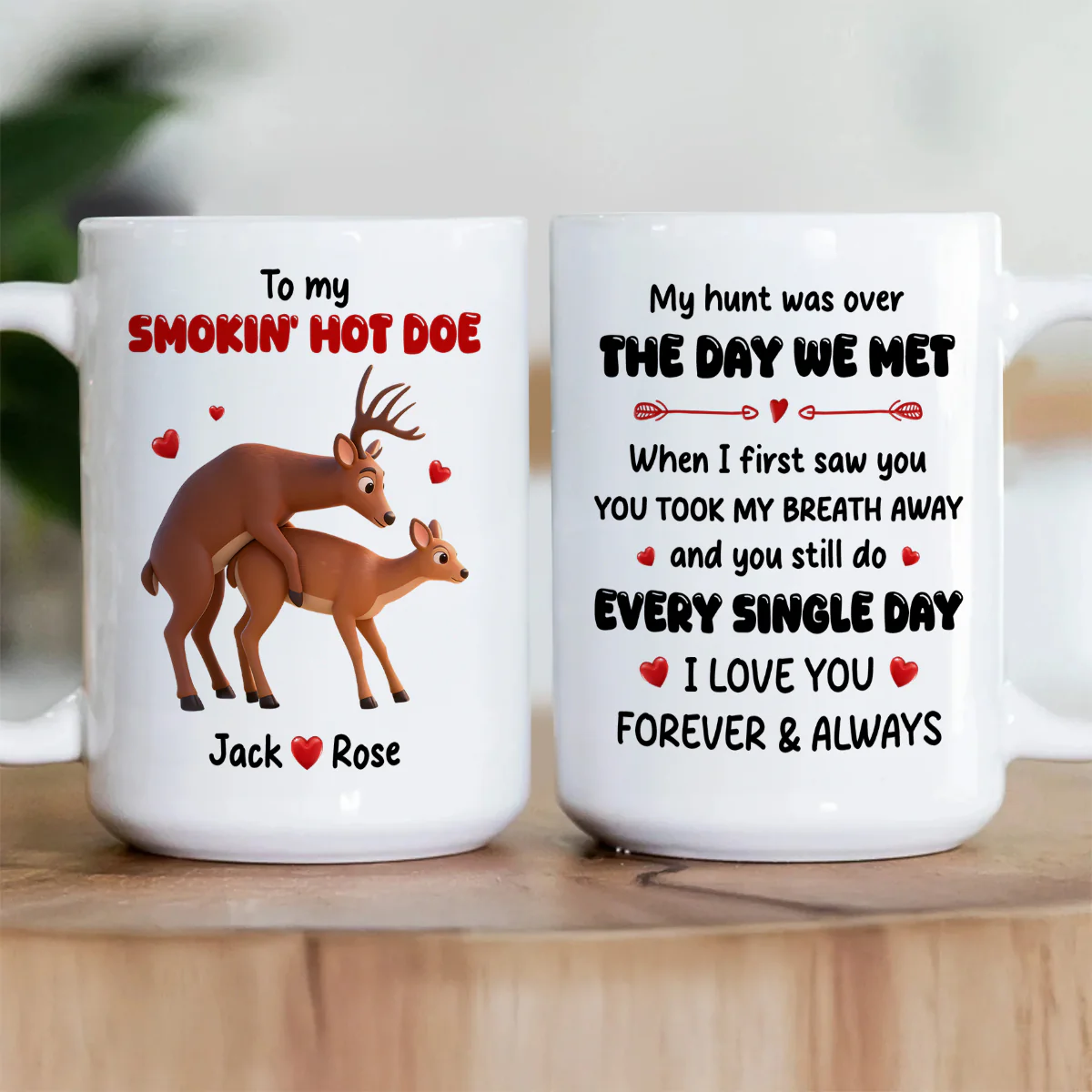 You Still Take My Breath Away Every Day - Personalized Ceramic Coffee Mug - Image 2