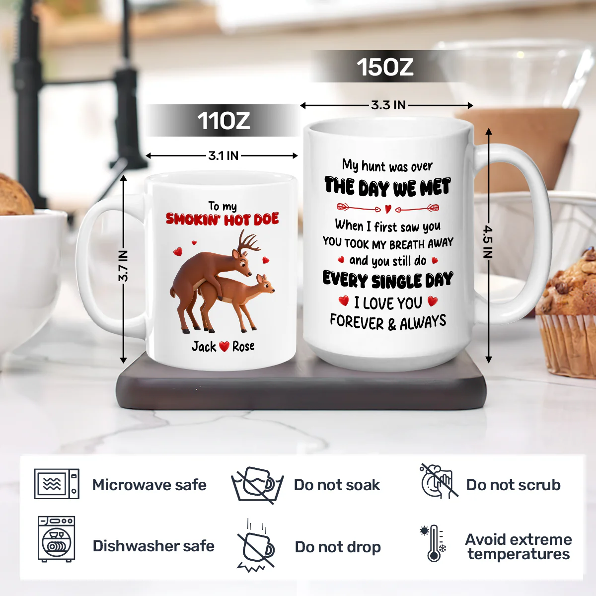 You Still Take My Breath Away Every Day - Personalized Ceramic Coffee Mug - Image 4