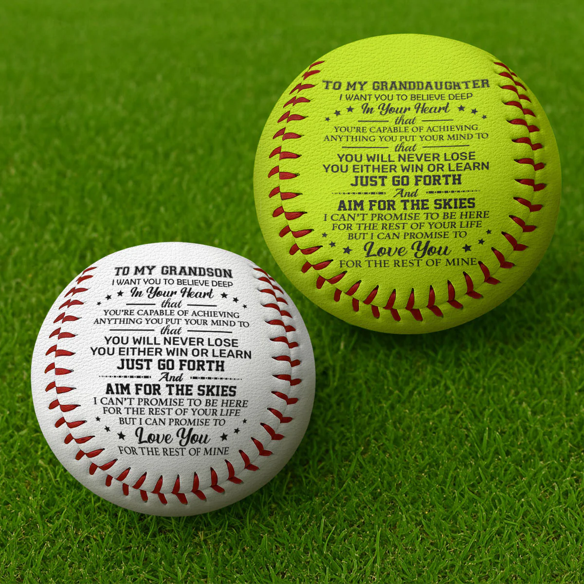 You Will Never Lose - Personalized Baseball & Softball