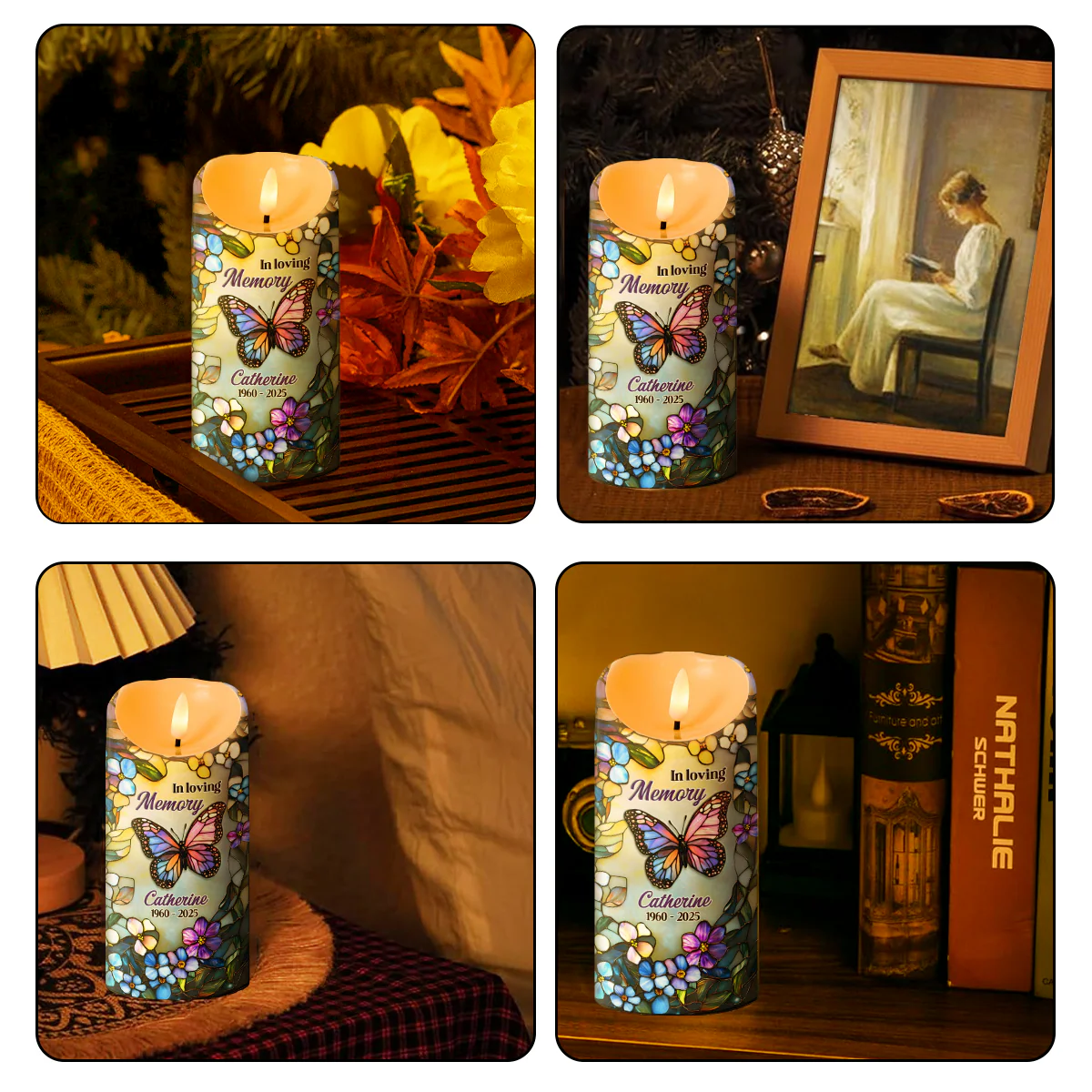 Your Light Shines Forever - Personalized Flameless LED Candle - Image 4