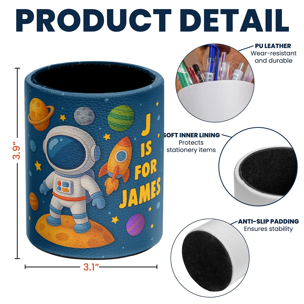 Your Name Your Style - Personalized Pen Holder - Image 5