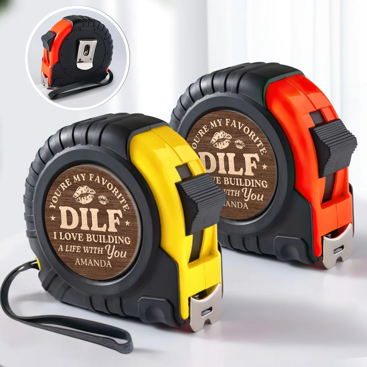 You're My Favorite - Personalized Tape Measure - Image 3