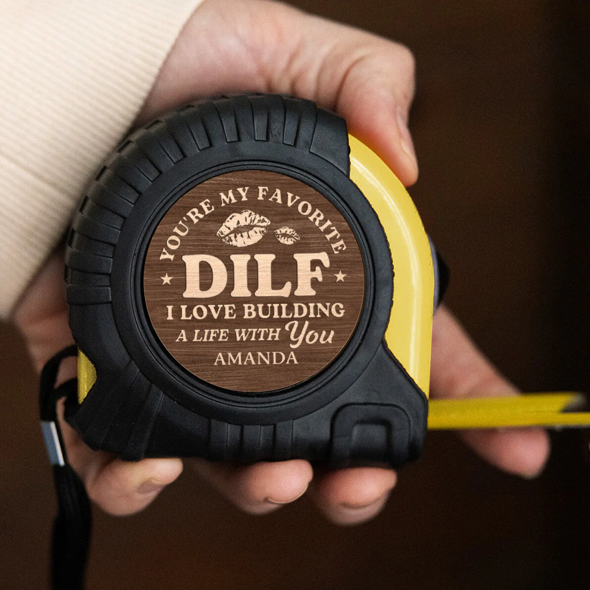 You're My Favorite - Personalized Tape Measure - Image 4