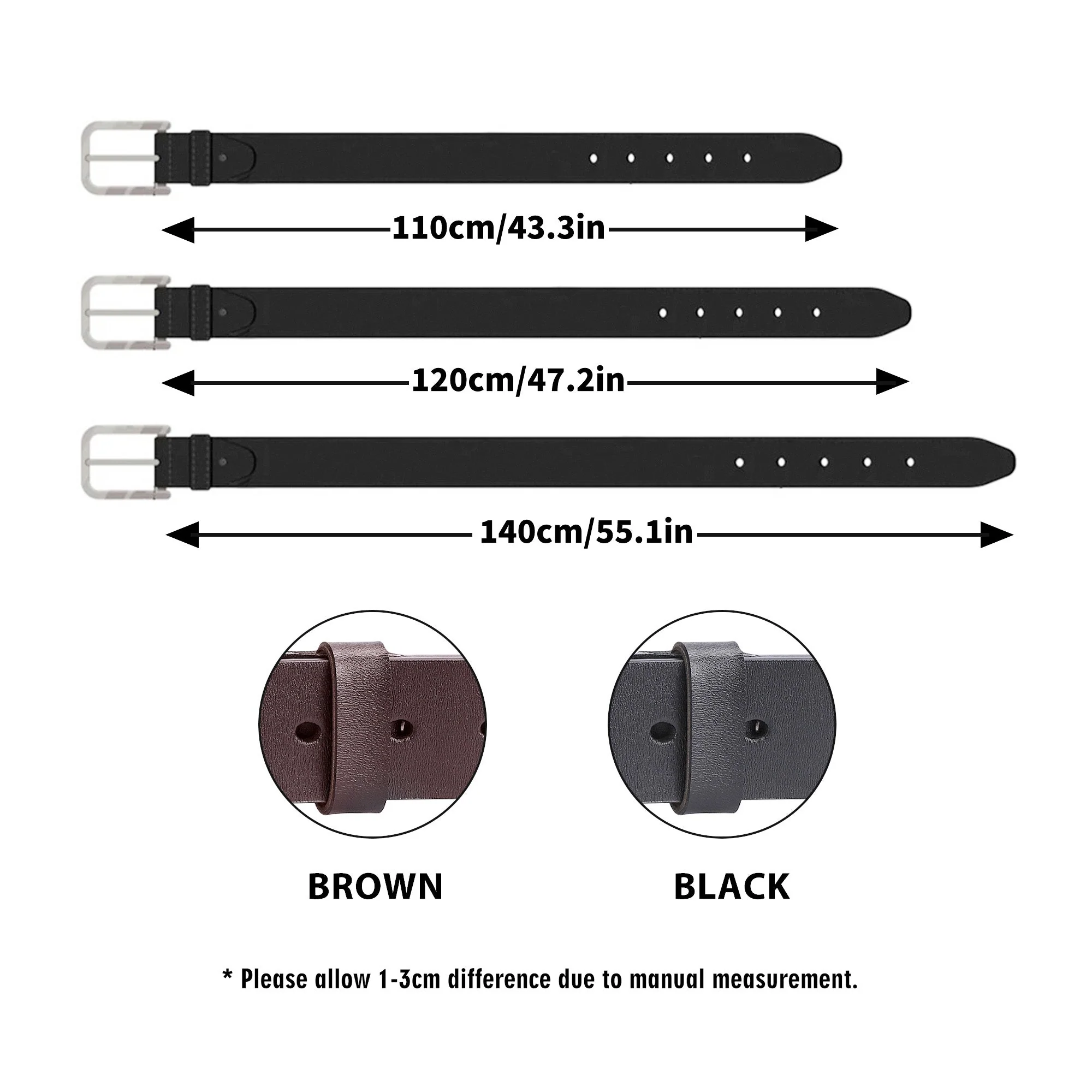You're My One And Only - Personalized Engraved Leather Belt - Image 8