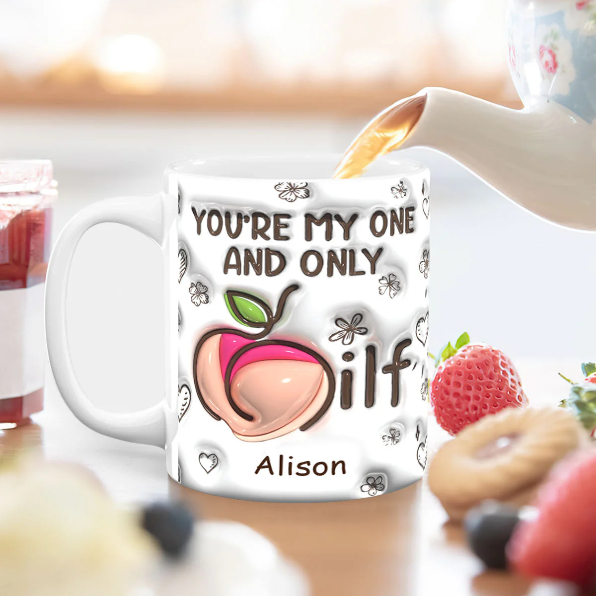 You're My One And Only - Personalized Mug - Image 4