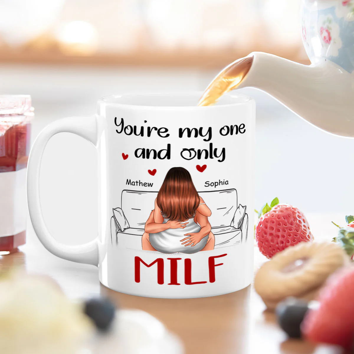 You're My One And Only - Personalized Mug - Image 4