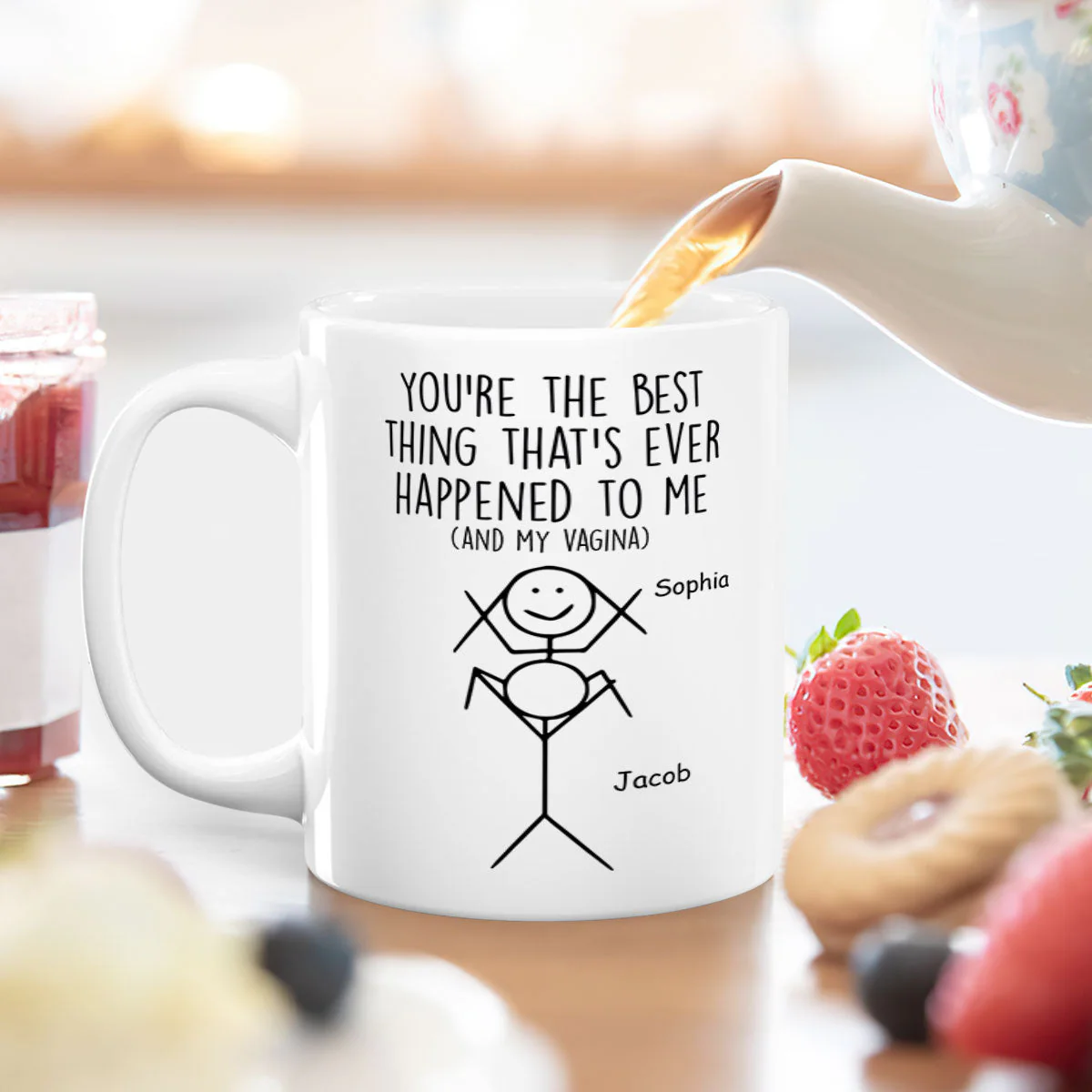 You're The Best Thing - Personalized Mug - Image 4