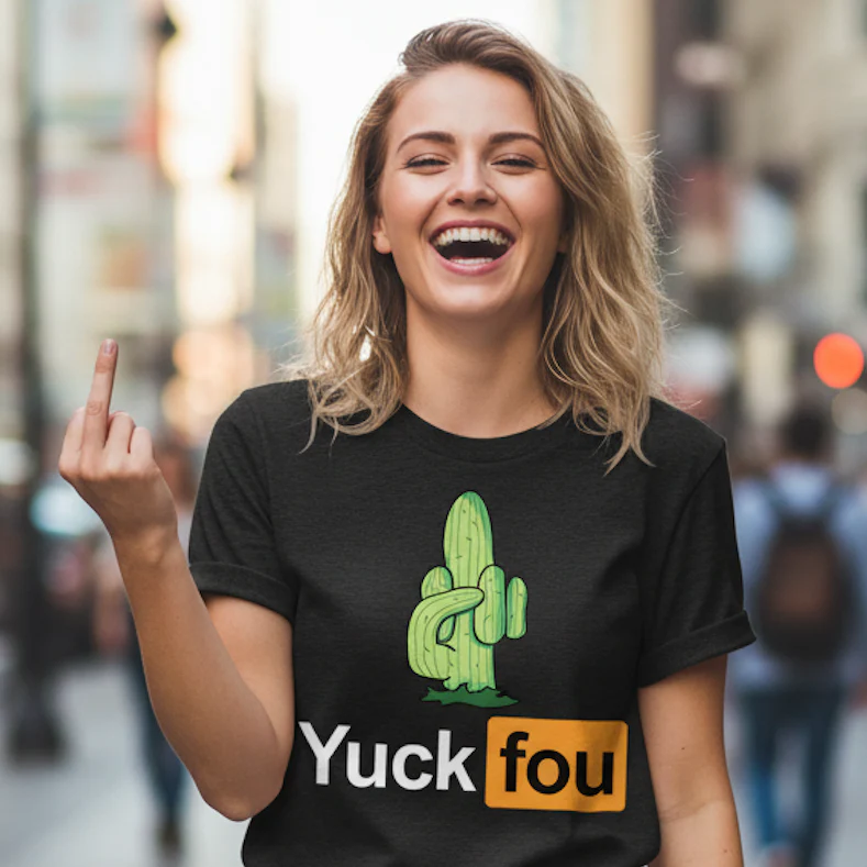 Yuck Fou - Personalized 2D Unisex T-shirt - Image 2